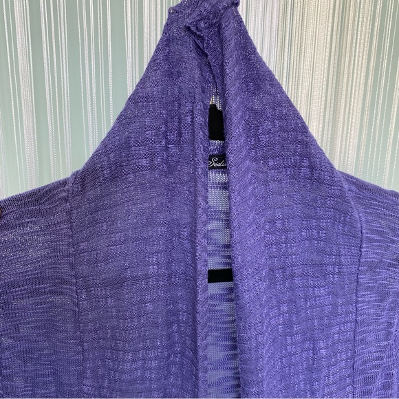 Seduction Purple Cardigan Size XS - Picture 6 of 16